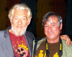 Ian McKellen and Keith Stern, Los Angeles 2007